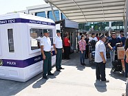 Тошкент халқаро аэропортида патрул-пост хизмати пункти ўрнатилди