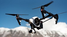 Летающие дроны контролируют состояние атмосферного воздуха в Бишкеке