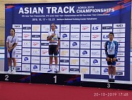 Ольга Забелинская велотрек бўйича Осиё чемпиони унвонига сазовор бўлди