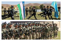 Ўзбекистон ва Қозоғистон ҳарбийлари Чирчиқ шаҳрида қўшма ўқув машғулотлари ўтказмоқда