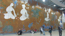 В Ташкенте представили полотно, состоящее из 1 тыс. отдельных картин