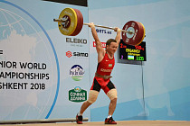 Адхамжон Эргашев стал чемпионом мира по тяжелой атлетике 