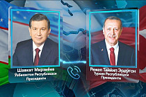 Президенты Узбекистана и Турции провели телефонный разговор