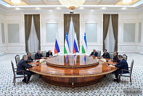 Мирзиеев принял председателя Госдумы России