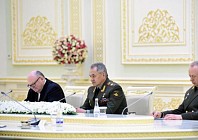 Ўзбекистон президенти Россия мудофаа вазирини қабул қилди