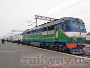 Янги йўловчи поезди Бухоро ва Хивани боғлади  