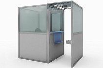 На КПП на границе с Узбекистаном увеличено количество кабин паспортного контроля