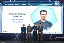 Ўзбек арбитри Эрматов ўз фаолиятини якунлади