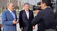 Қозоғистон президенти Наврўзнинг илк кунида Самарқандга ташриф буюрди