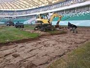 ЎФУ Тошкентдаги “Миллий” стадионидаги майсазорни янгилашни бошлади