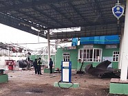 При взрыве на заправке в Джизакской области погиб человек