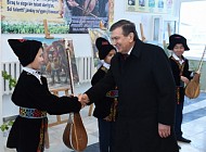 Мирзиеев прибыл в Республику Каракалпакстан