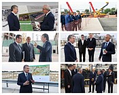 Мирзиёев Тошкент вилоятида объектлар қурилишининг бориши билан танишди