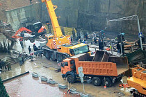 5 человек погибли при обрушении грунта на строящемся участке линии метро в Ташкенте