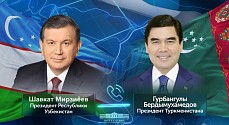 Ўзбекистон ва Туркманистон президентлари савдо соҳасида иккитомонлама савдони муҳокама қилдилар 