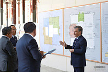 Мирзиеев ознакомился с ходом строительства Центра исламской цивилизации