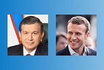 Мирзиеев поздравил Макрона с Днем взятия Бастилии