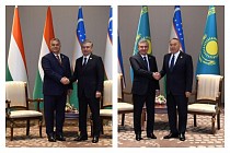 Мирзиеев встретился с первым президентом Казахстана и премьер-министром Венгрии в Баку