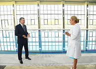 Мирзиеев посетил санаторий Ханабада