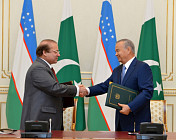 Покистон бош вазири Ўзбекистонга ташрифини якунлади