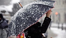 Дождь с возможным переходом в снег ожидается на всей территории Узбекистана в понедельник