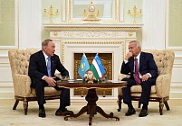 Назарбаев гордится дружбой казахского и узбекского народов