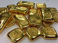 Золото подешевело по итогам вечернего межбанковского фиксинга в Лондоне в понедельник