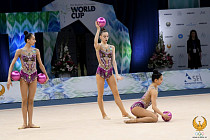 На этапе Кубка мира гимнастки Узбекистана завоевали «серебро»