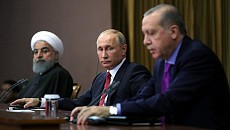 Россия, Иран и Турция выступили с совместным заявлением по Сирии 