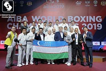 Ўзбекистон бокс бўйича жаҳон чемпионати умумжамоа ҳисобида биринчи ўринни эгаллади