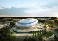 В конце года на пересечении улиц Афросиеб и Бешегоч в Ташкенте сдадут в эксплуатацию многофункциональный спорткомплекс