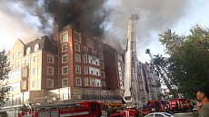 КЧС назвал причину пожара в ЖК «Британский квартал» в Нур-Султане