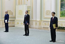 Мирзиёев Грузия, АҚШ ва Корея Республикаси элчиларининг ишонч ёрлиқларини қабул қилди