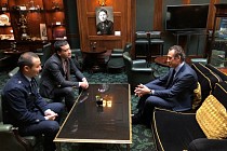 Глава ФФУ Умид Ахмаджонов встретился с Хорхе Вальдано