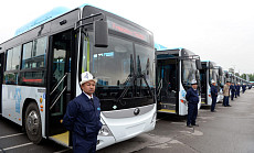 В Бишкеке 100 автобусов на газе за 4 месяца сэкономили 20 млн сомов