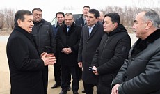 Мирзиёев Қорақалпоғистон Республикасига етиб келди  