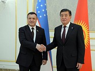 Қирғизистон ва Ўзбекистон парламентлараро ҳамкорликни чуқурлаштириш ниятида  